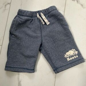 Roots Blue Casual Shorts with Elastic Waistband